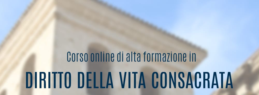 vita consacrata, papa, corso, università, religiosi, papa,